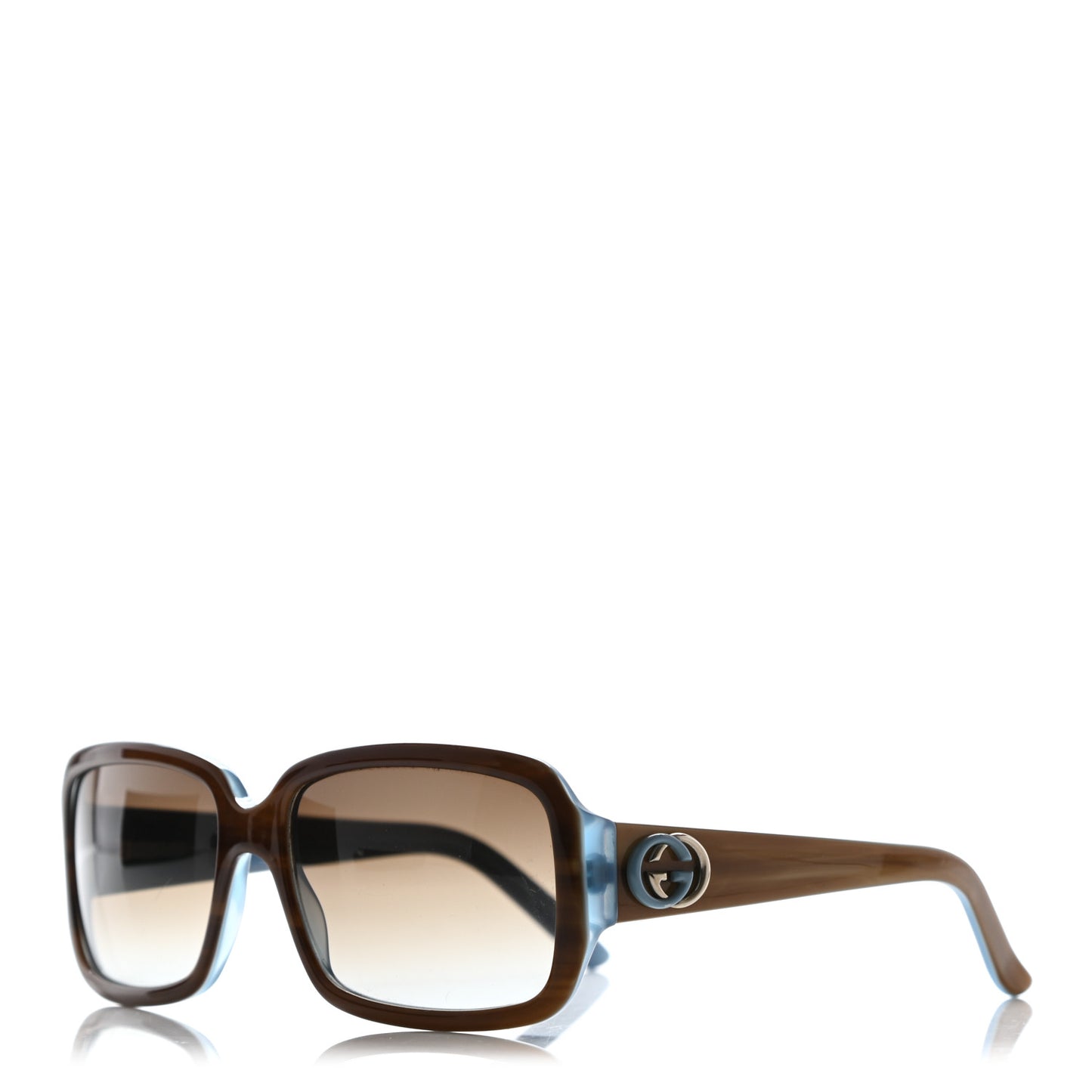 Acetate GG Sunglasses GG3159S Brown Blue