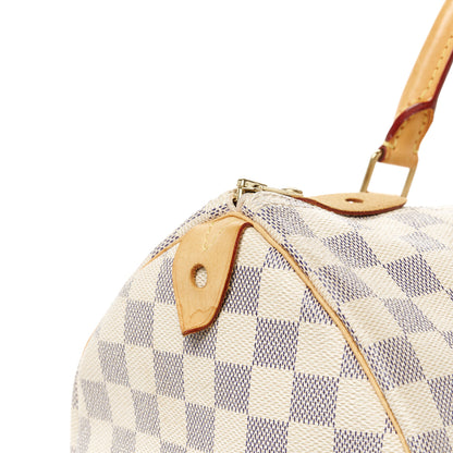 Louis Vuitton Damier Azur Speedy 35 15 of 15