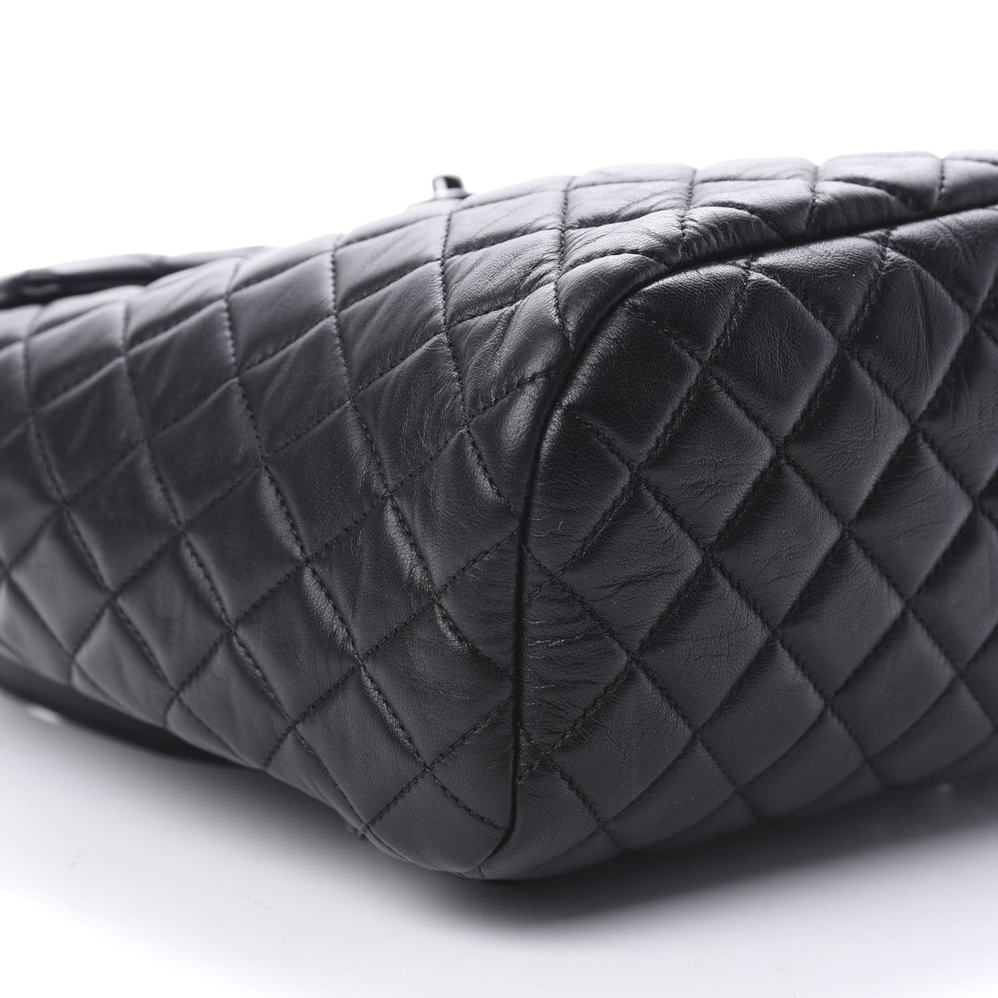 Lambskin Quilted Small Urban Spirit Backpack Black