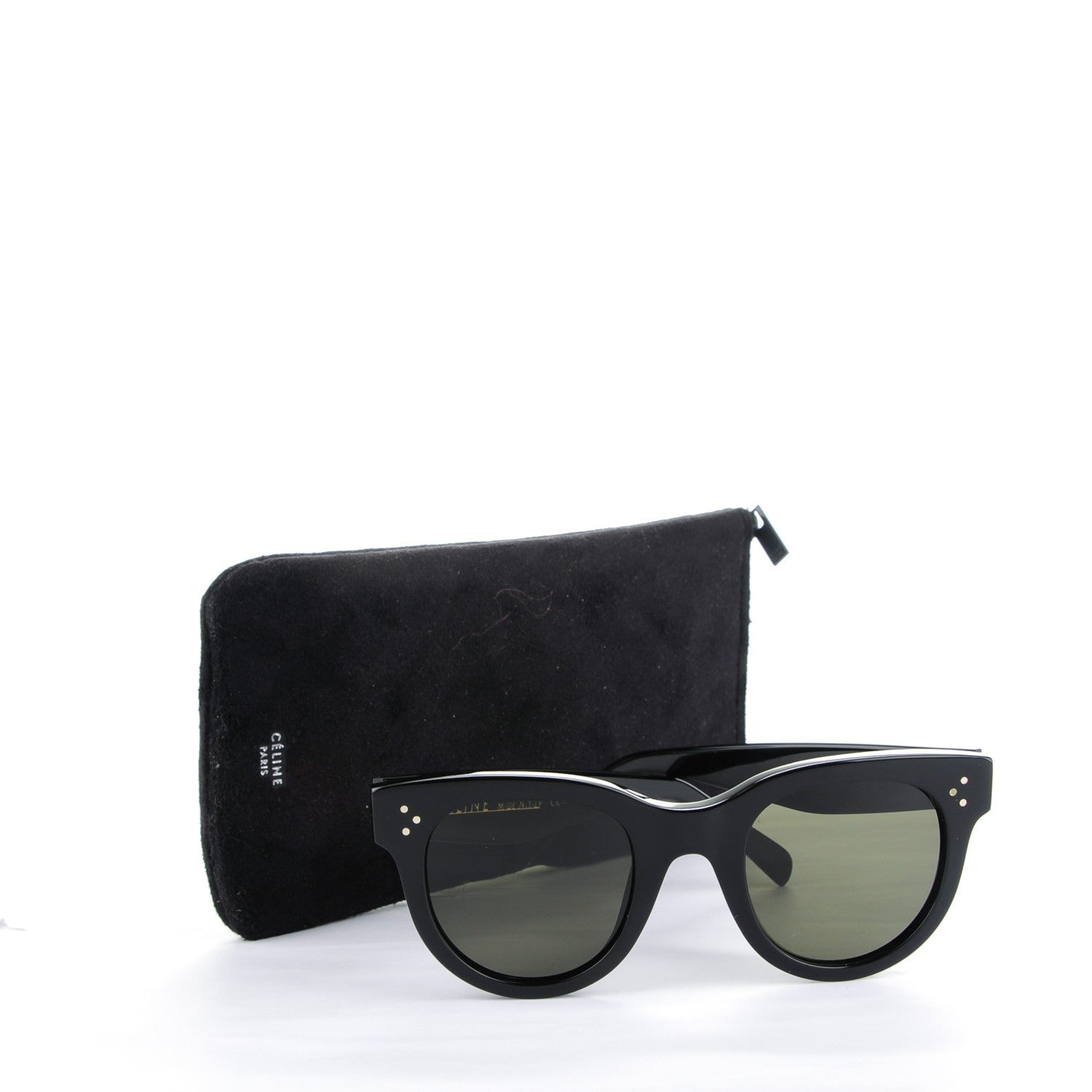 Celine Baby Audrey Sunglasses CL 41053/S Black 6 of 6
