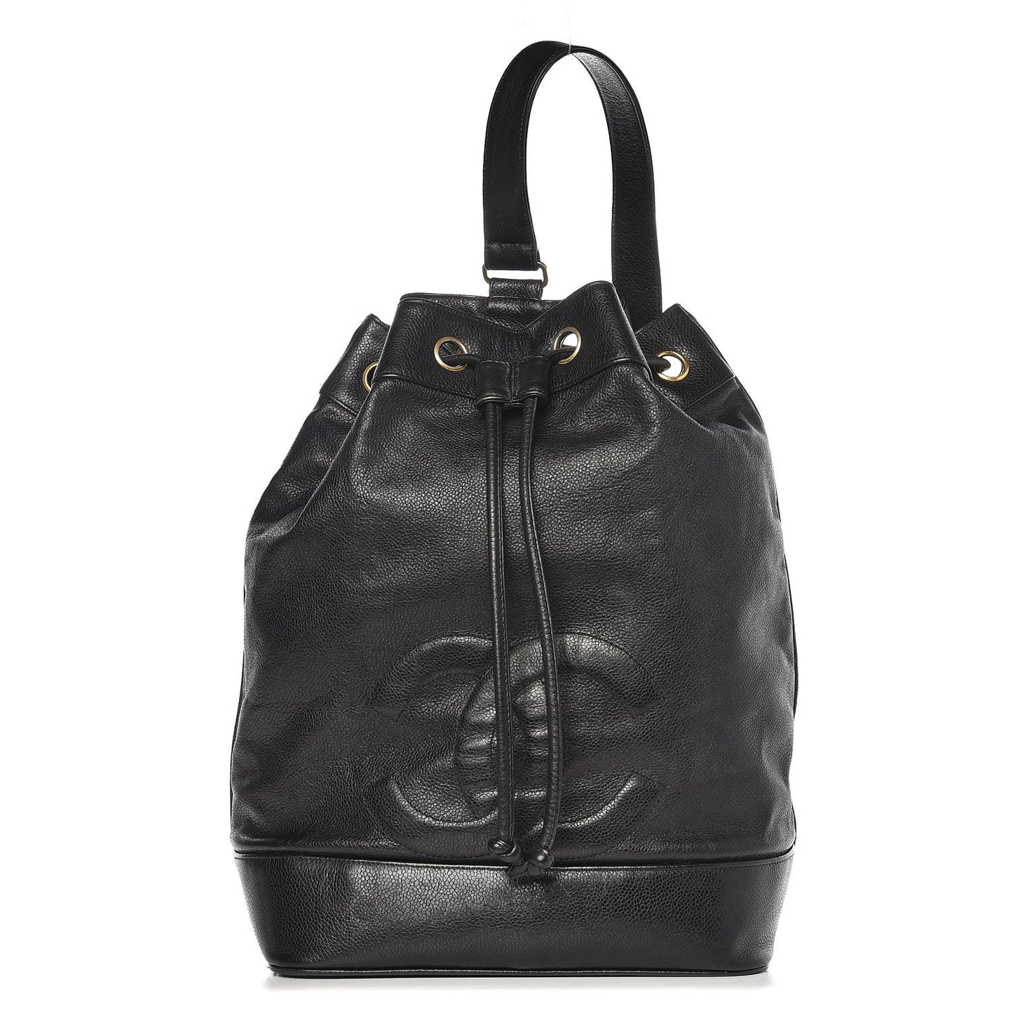 Caviar Sling Backpack Black
