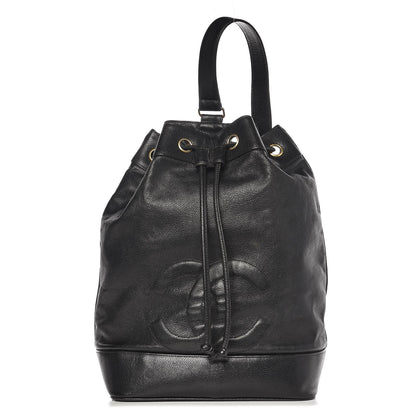 Chanel Caviar Sling Backpack Black 1 of 10