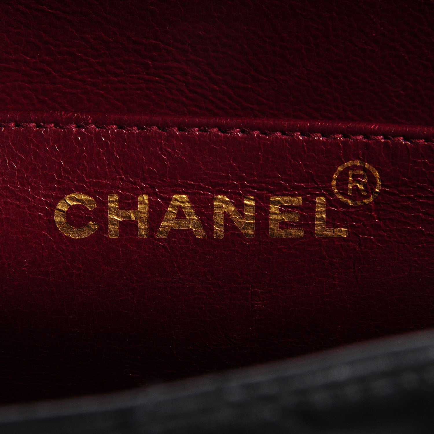Chanel Lambskin Quilted XL Jumbo Flap Black 6 of 9
