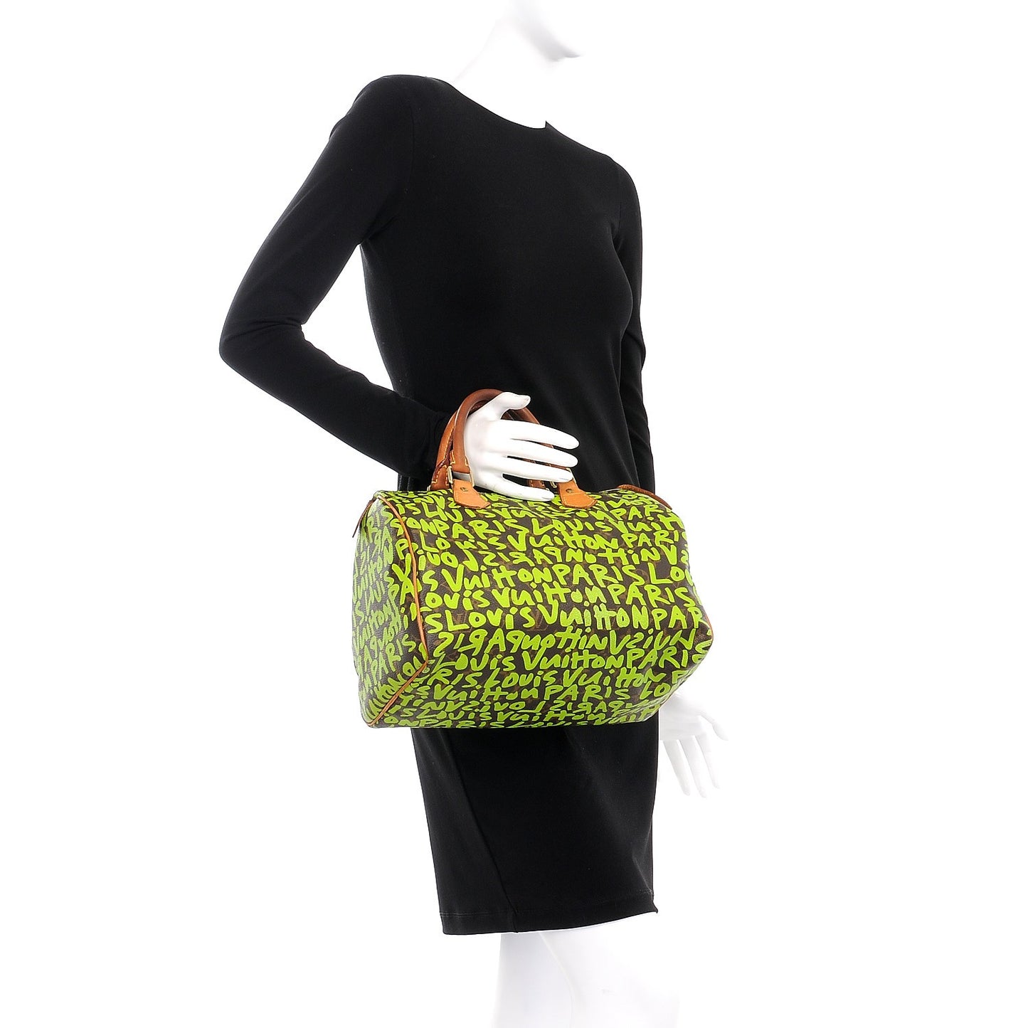 Monogram Graffiti Speedy 30 Green
