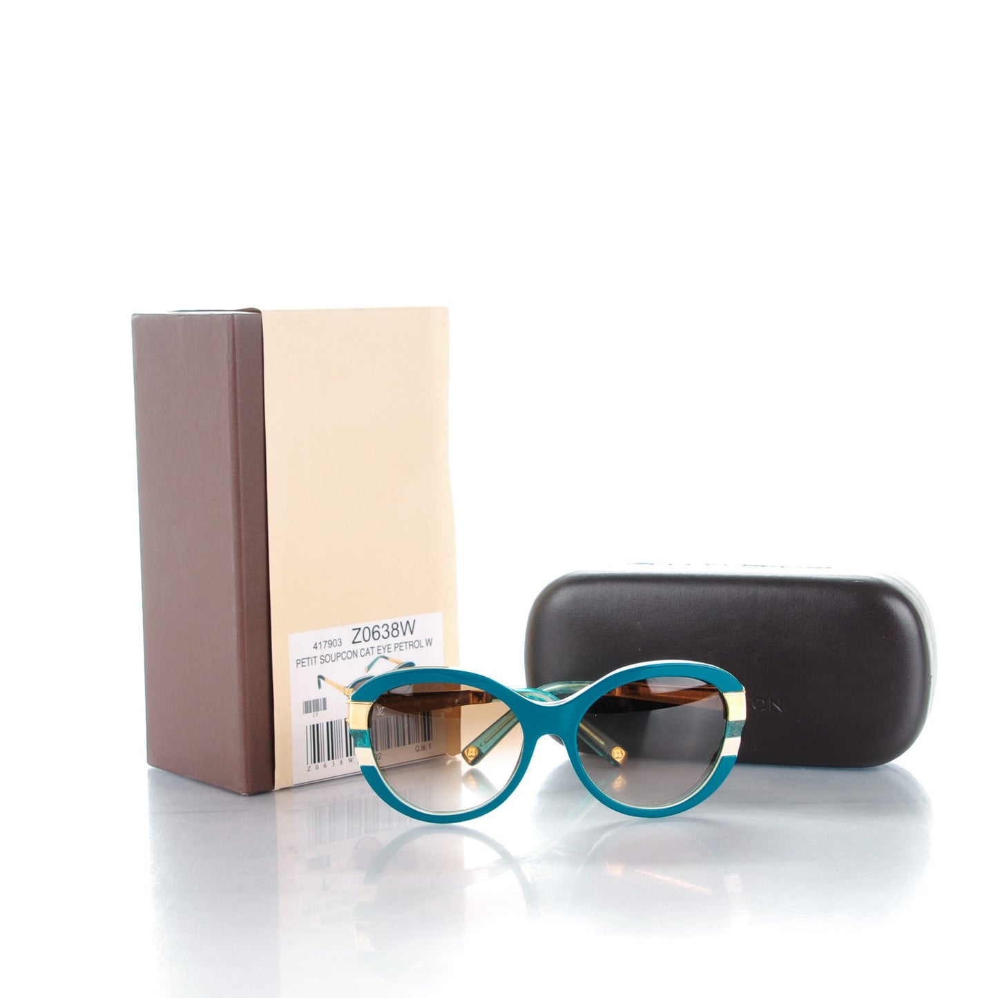 Petit Soupcon Cat Eye Sunglasses Z0638W Petrole