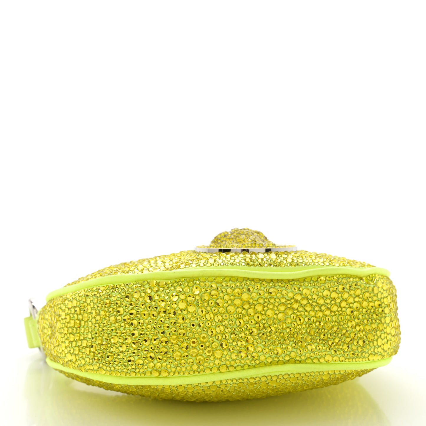 Crystal La Medusa Mini Repeat Hobo Tropical Yellow