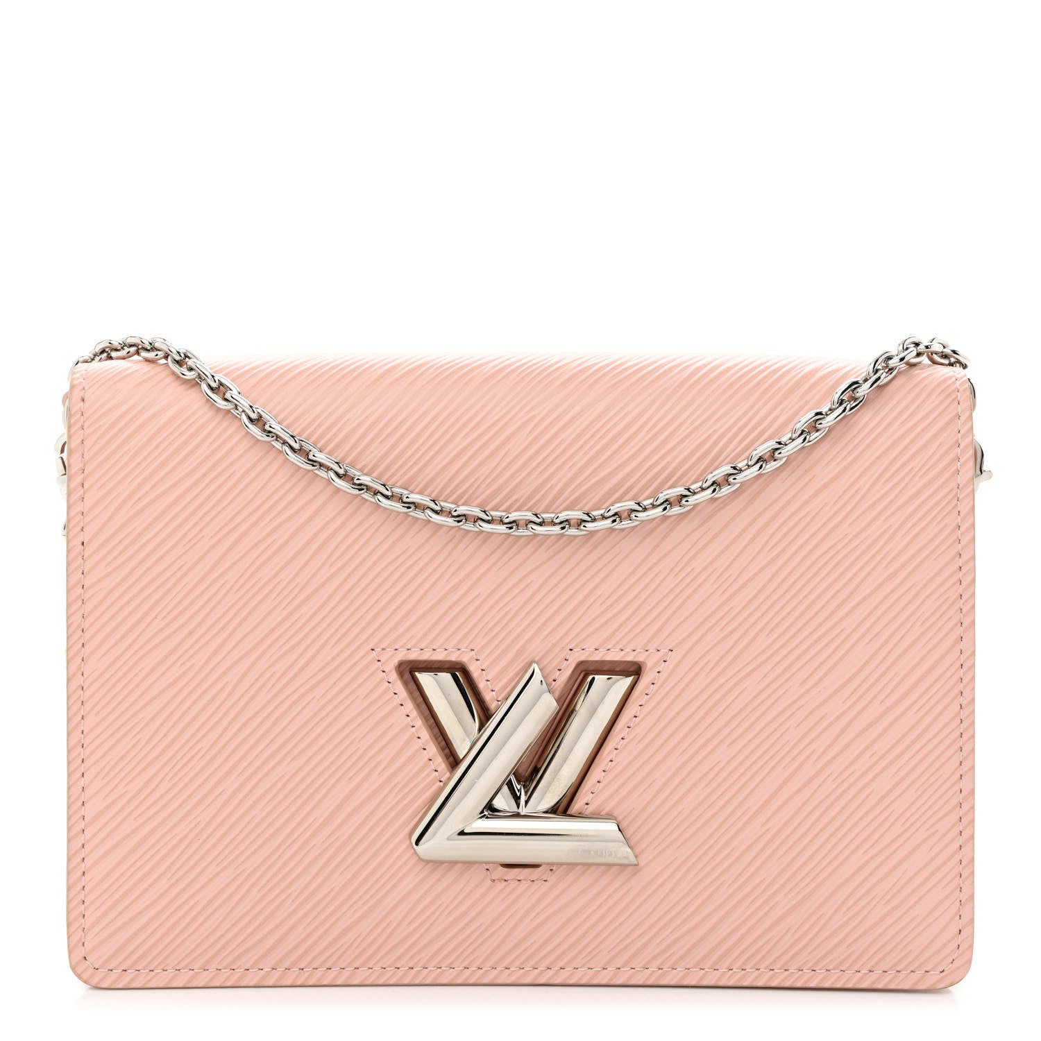 Louis Vuitton Epi Twist Belt Chain Wallet Rose Ballerine 1 of 10