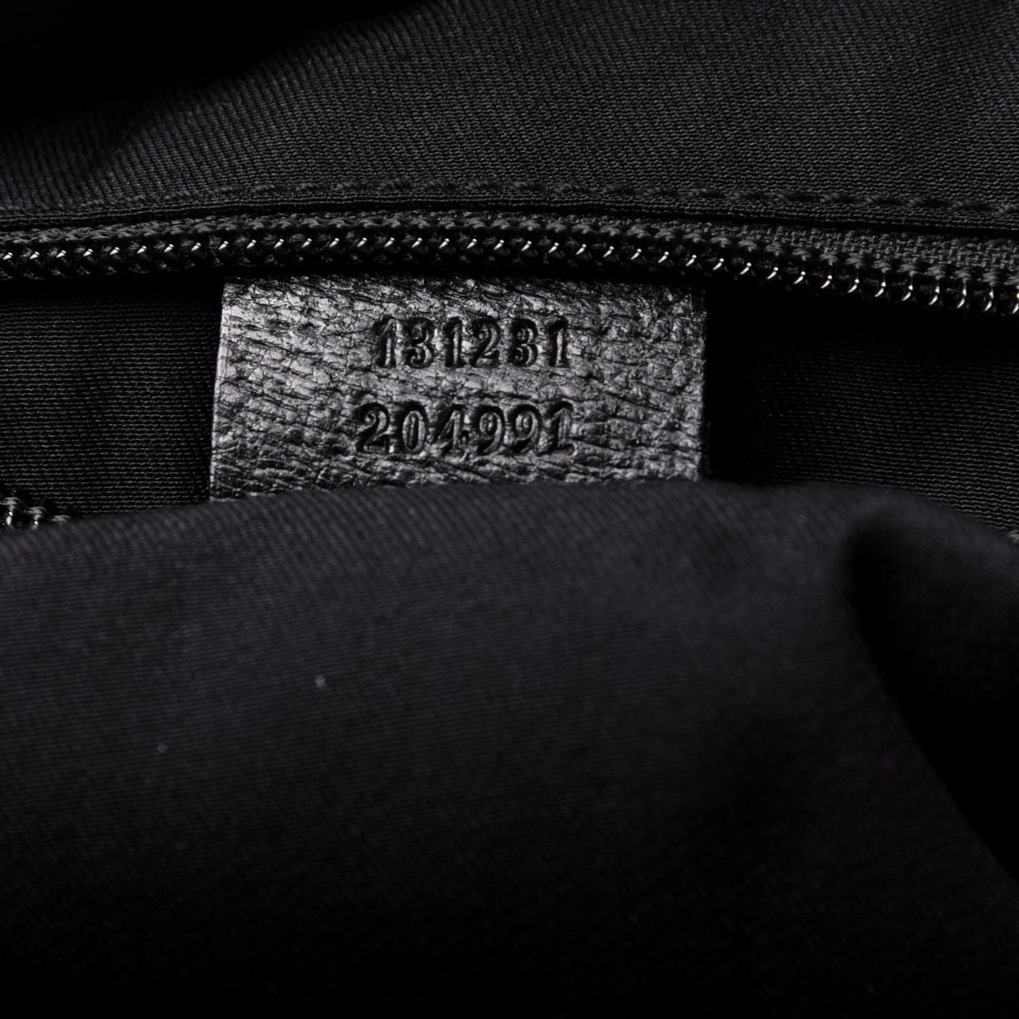 GG Monogram Large Web Handle Bucket Tote Black