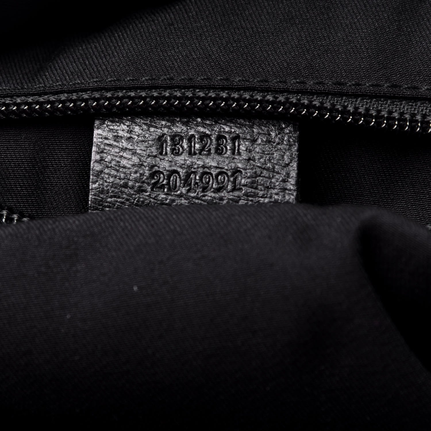 Gucci GG Monogram Large Web Handle Bucket Tote Black 7 of 9