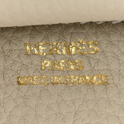 Hermes Togo Birkin 25 Gris Perle 5 of 11