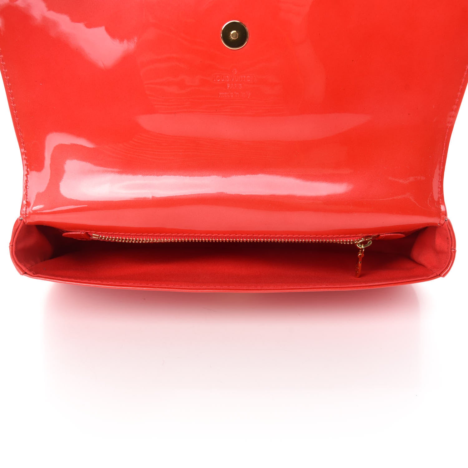 Louis Vuitton Patent Sobe Clutch Grenadine 5 of 9