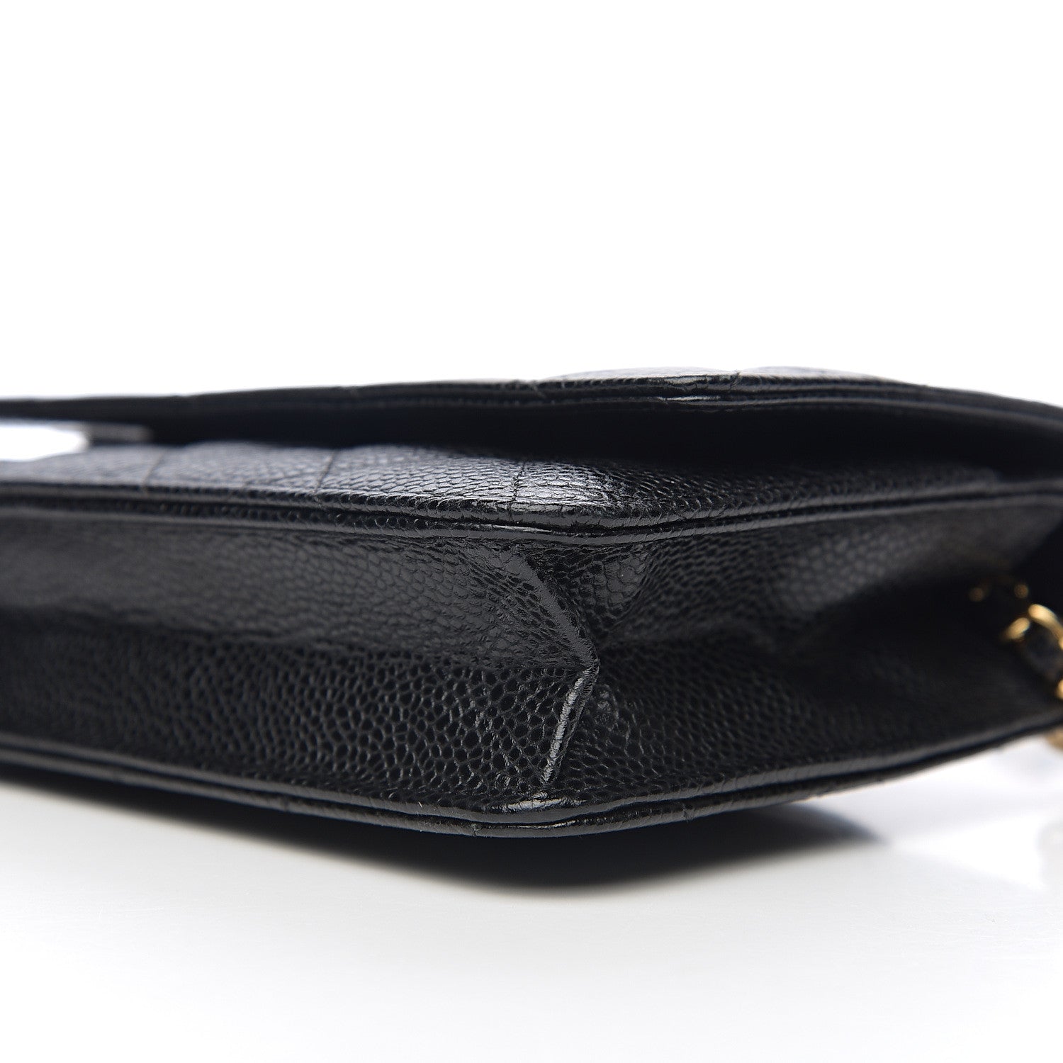 Chanel Caviar Quilted Wallet On Chain WOC Black 9 of 10