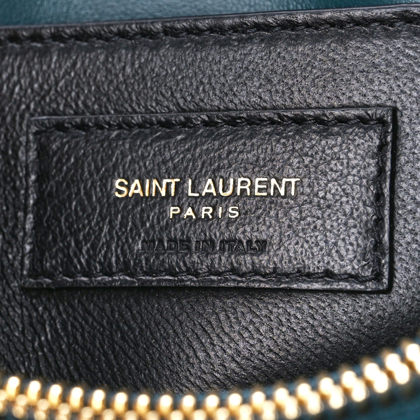 Calfskin Y Quilted Monogram Small Loulou Chain Satchel Green