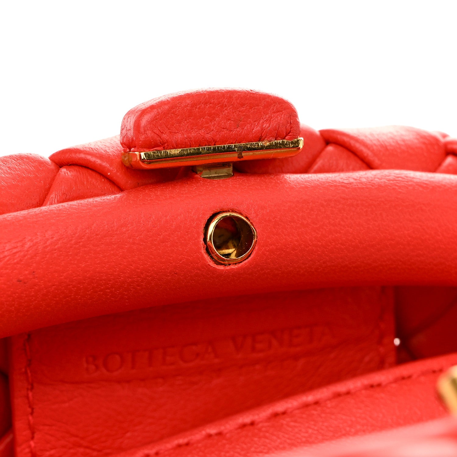 Bottega Veneta Nappa Intreccio Mini Padded Handle Bag Sunburst 10 of 13