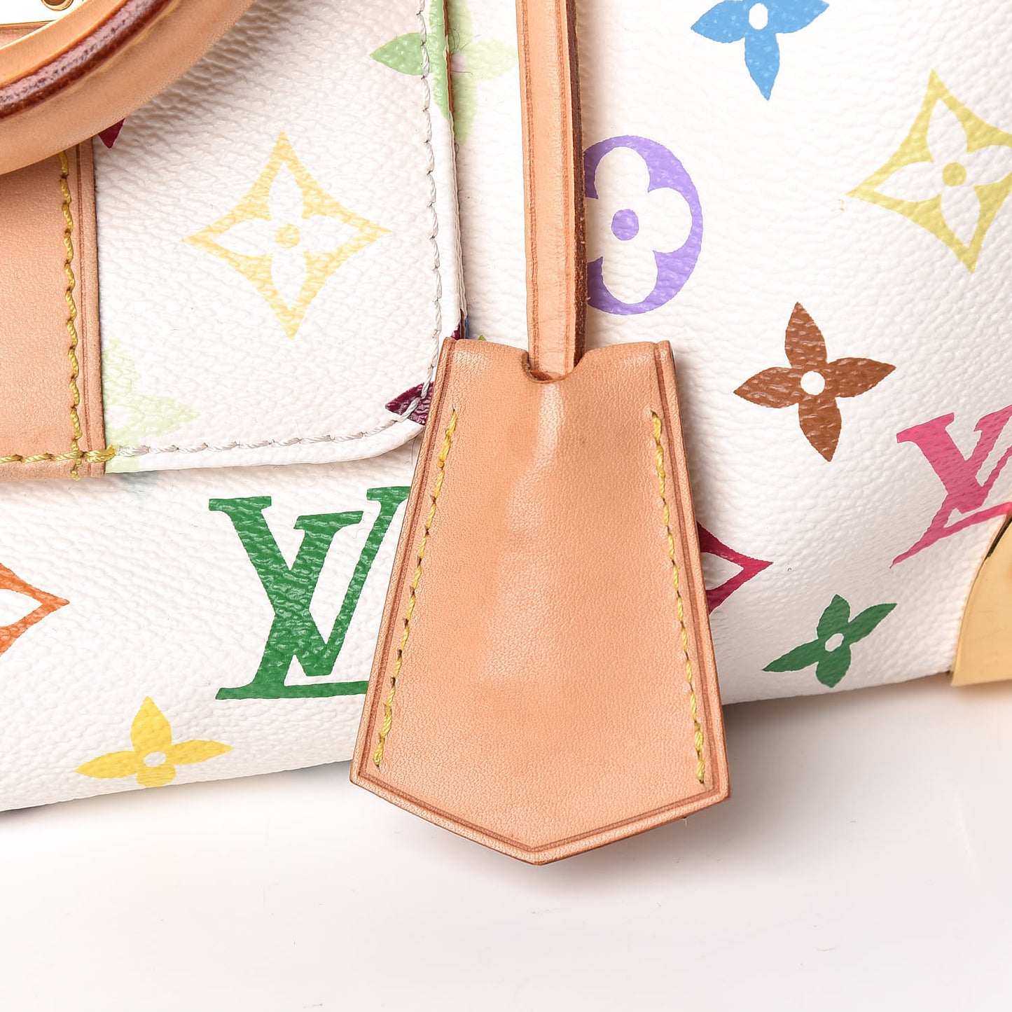 Monogram Multicolor Speedy 30 White