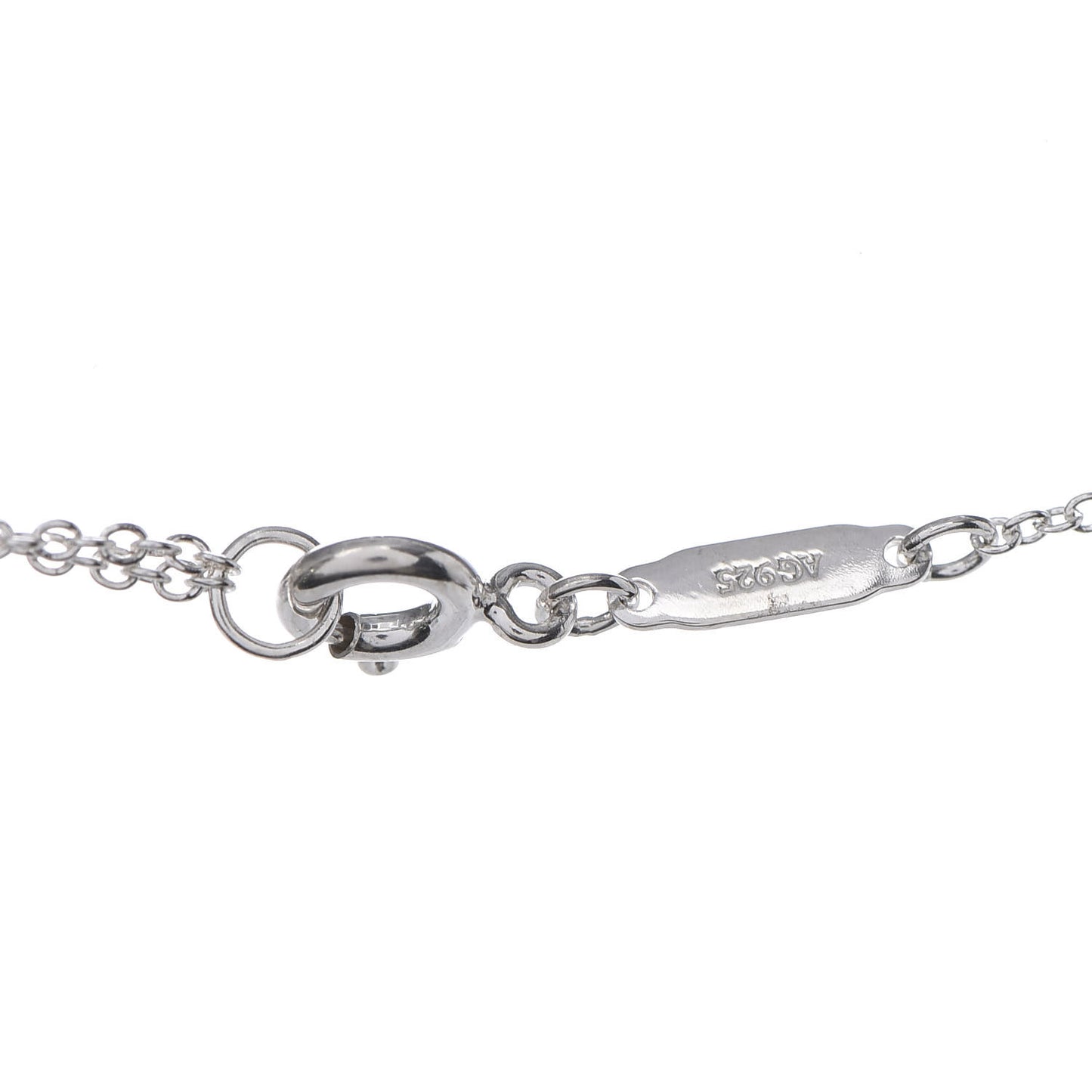 Sterling Silver Charms Pendant Necklace