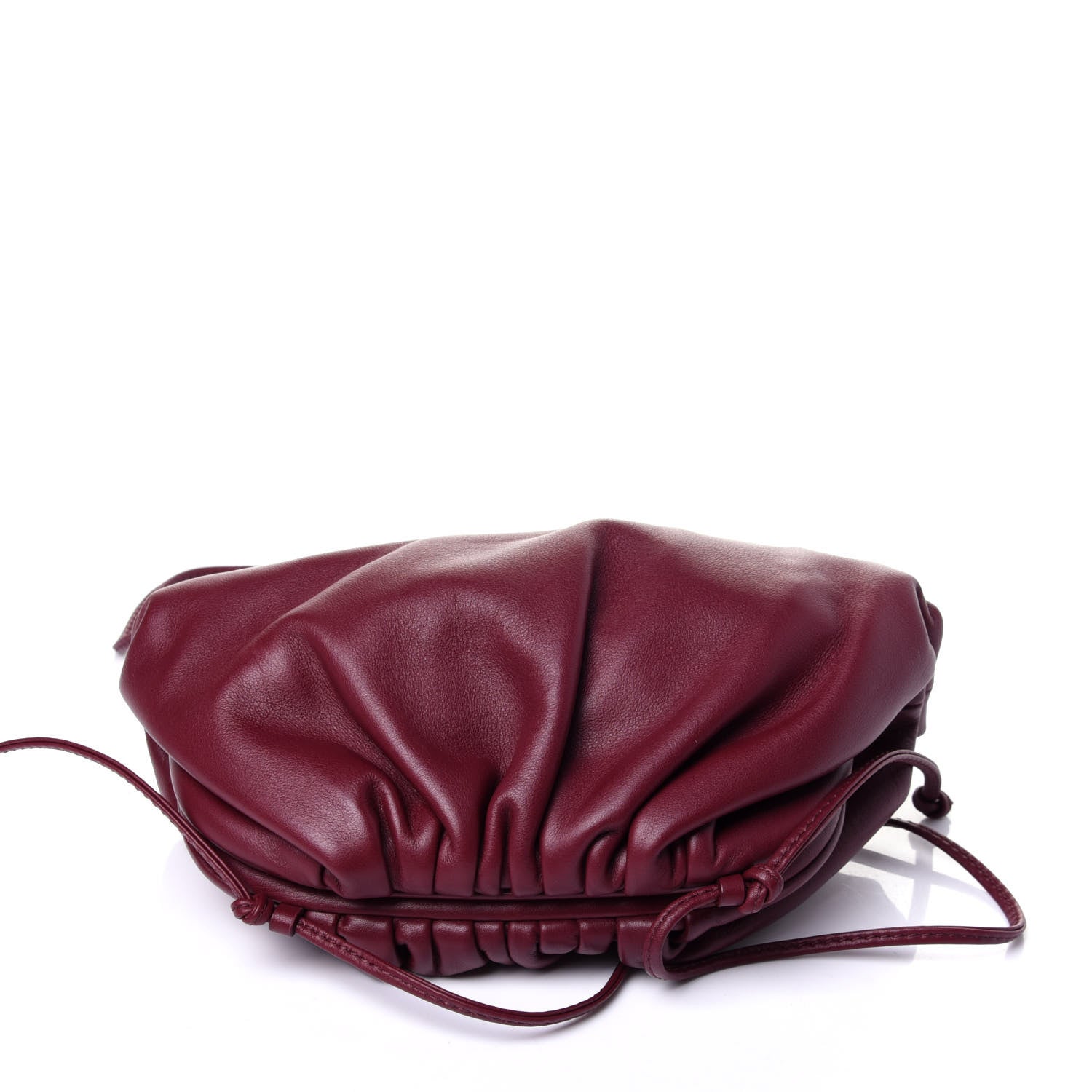 Bottega Veneta Butter Calfskin The Mini Pouch Bordeaux 11 of 11