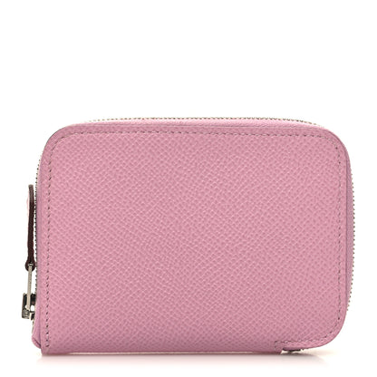 Hermes Epsom Azap Mini Wallet Mauve Sylvestre 1 of 9
