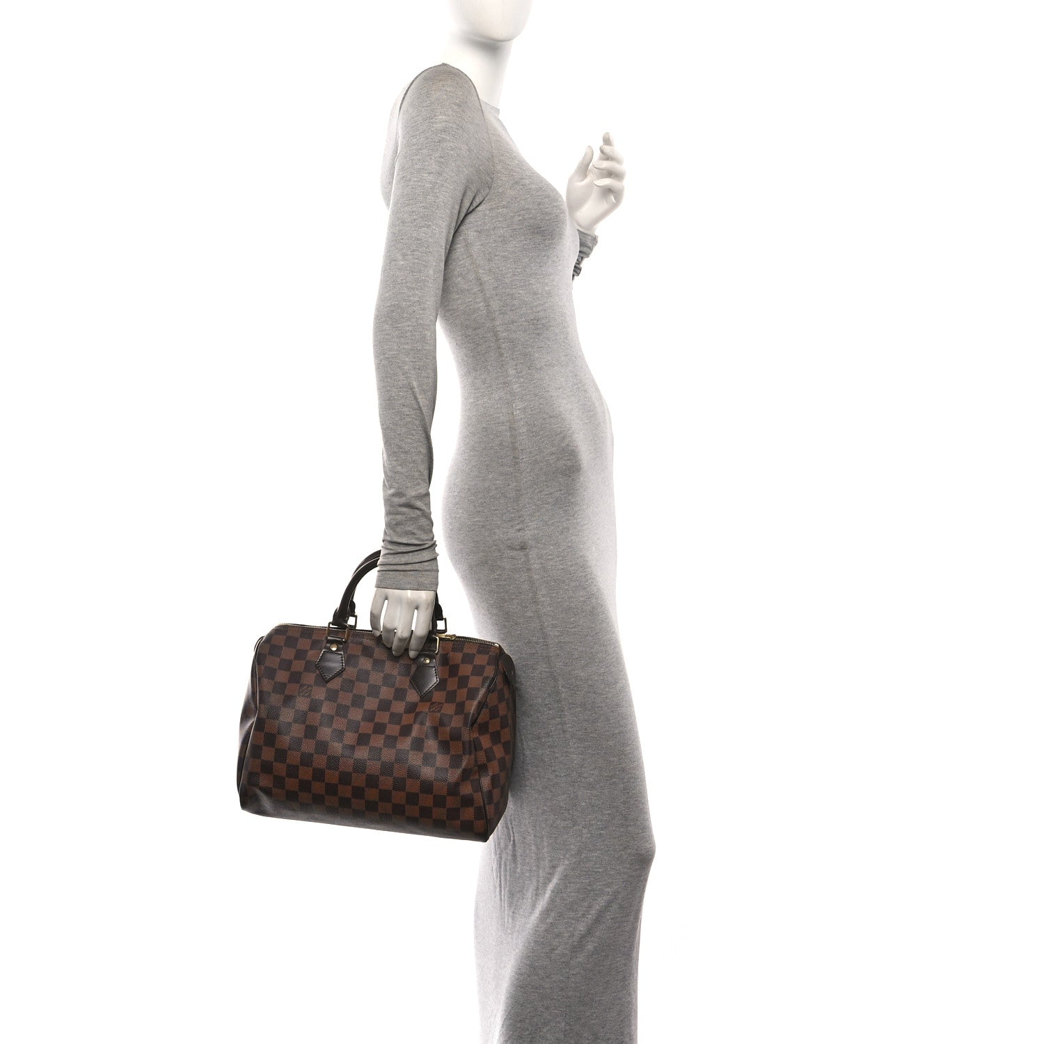 Louis Vuitton Damier Ebene Speedy 30 2 of 9