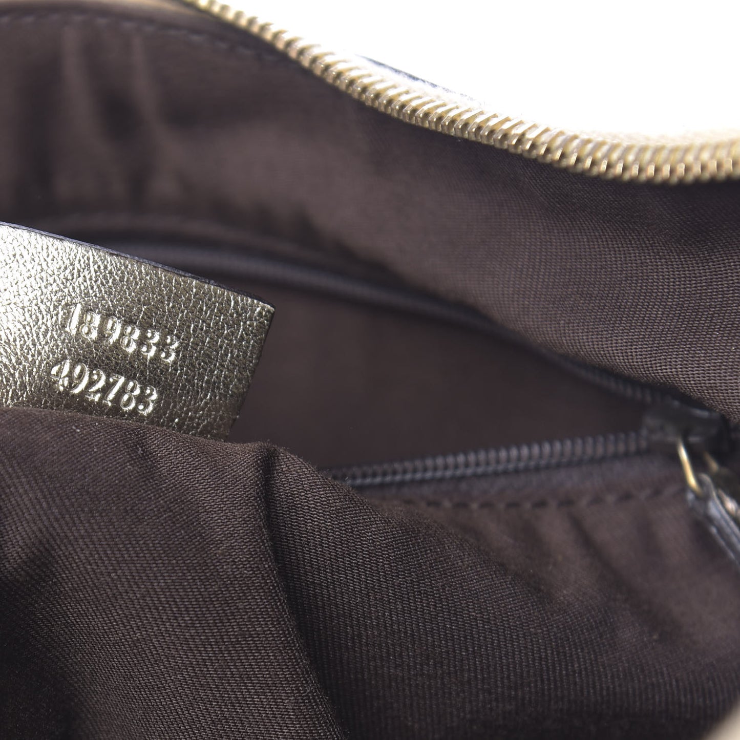 Monogram Large D Gold Hobo Gold