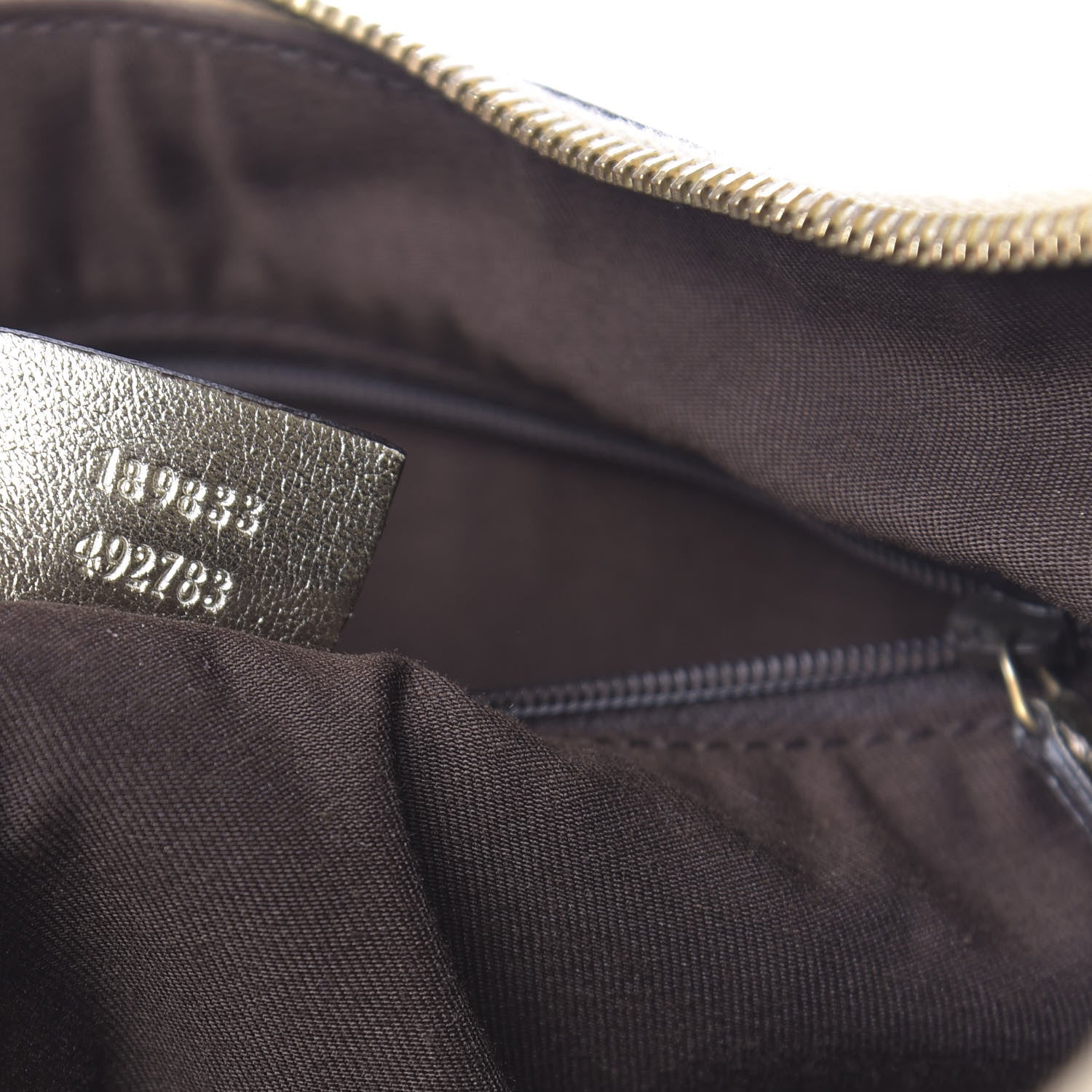 Gucci Monogram Large D Gold Hobo Gold 7 of 17