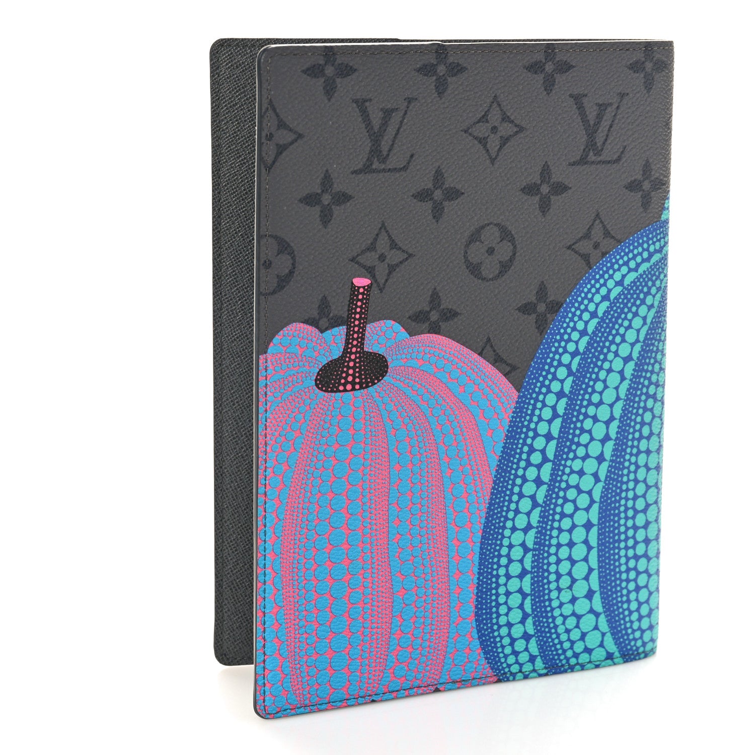 Louis Vuitton LV X YK Monogram Eclipse Reverse Pumpkin Notebook Cover Multicolor 3 of 7