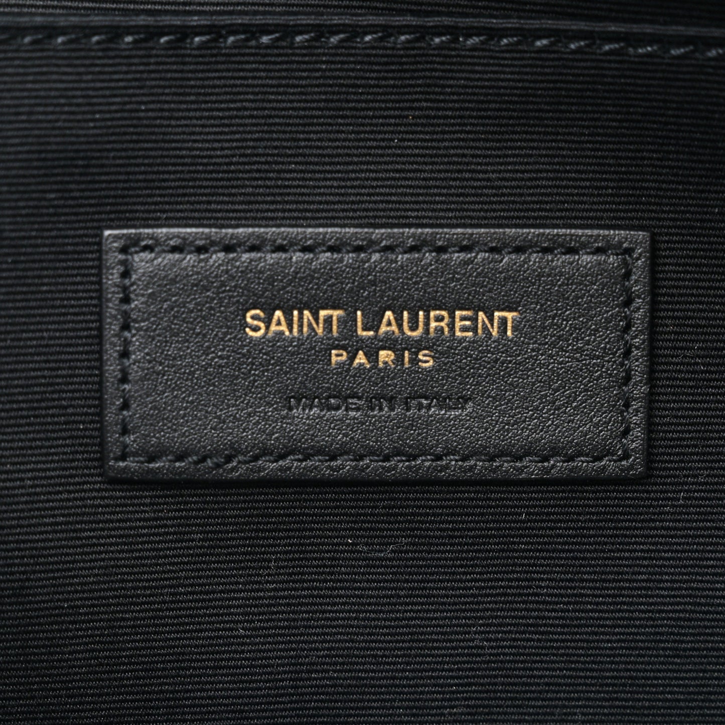 Grain De Poudre Monogram Belt Bag Black