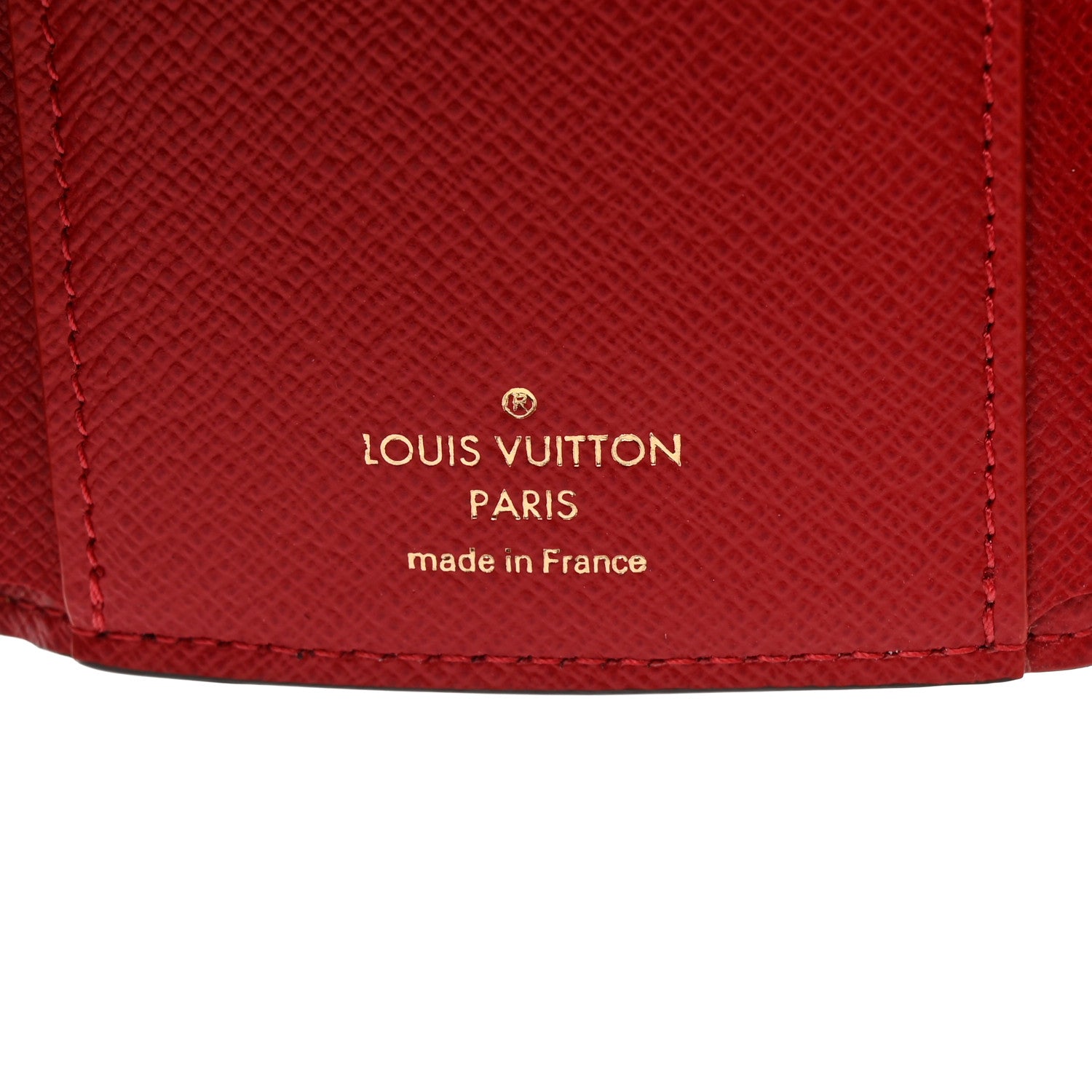 Louis Vuitton Damier Ebene Victorine Wallet Cherry 6 of 6