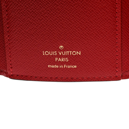 Louis Vuitton Damier Ebene Victorine Wallet Cherry 6 of 6