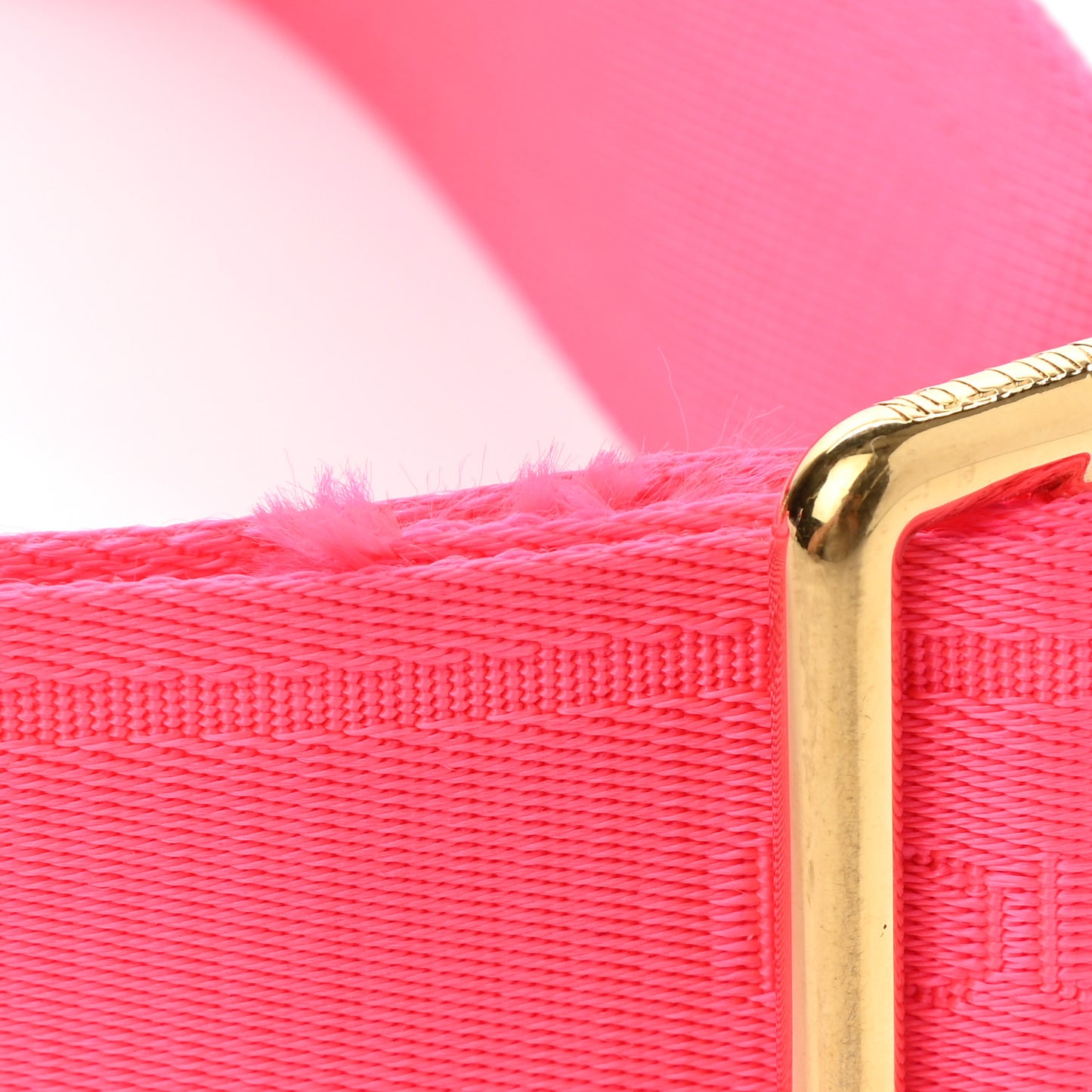 Jacquard Monogram Adjustable Shoulder Strap Pink