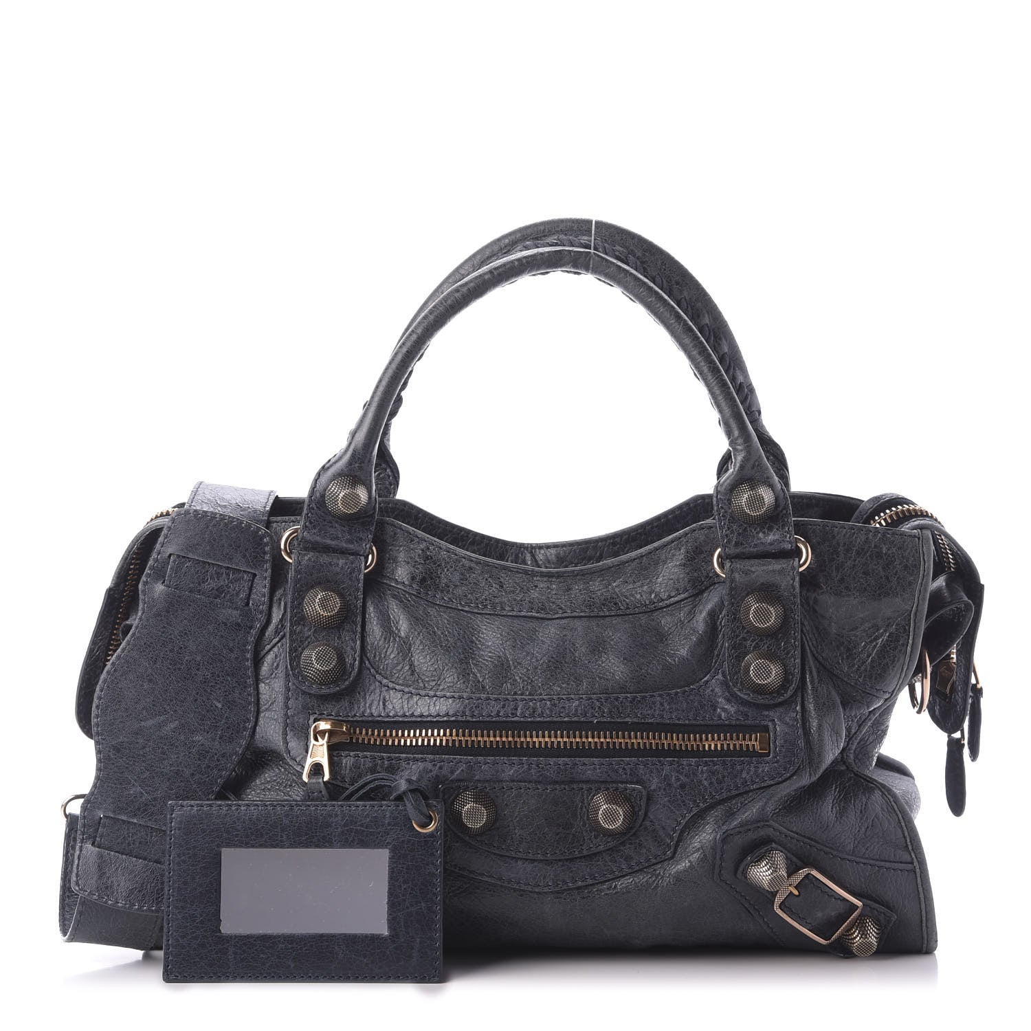 Balenciaga Agneau Giant 21 Rose Gold Hardware City Dark Night 1 of 11
