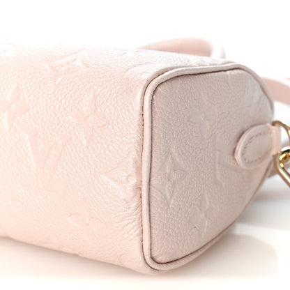 Louis Vuitton Empreinte Monogram Nano Speedy Snowy Pearl 16 of 17