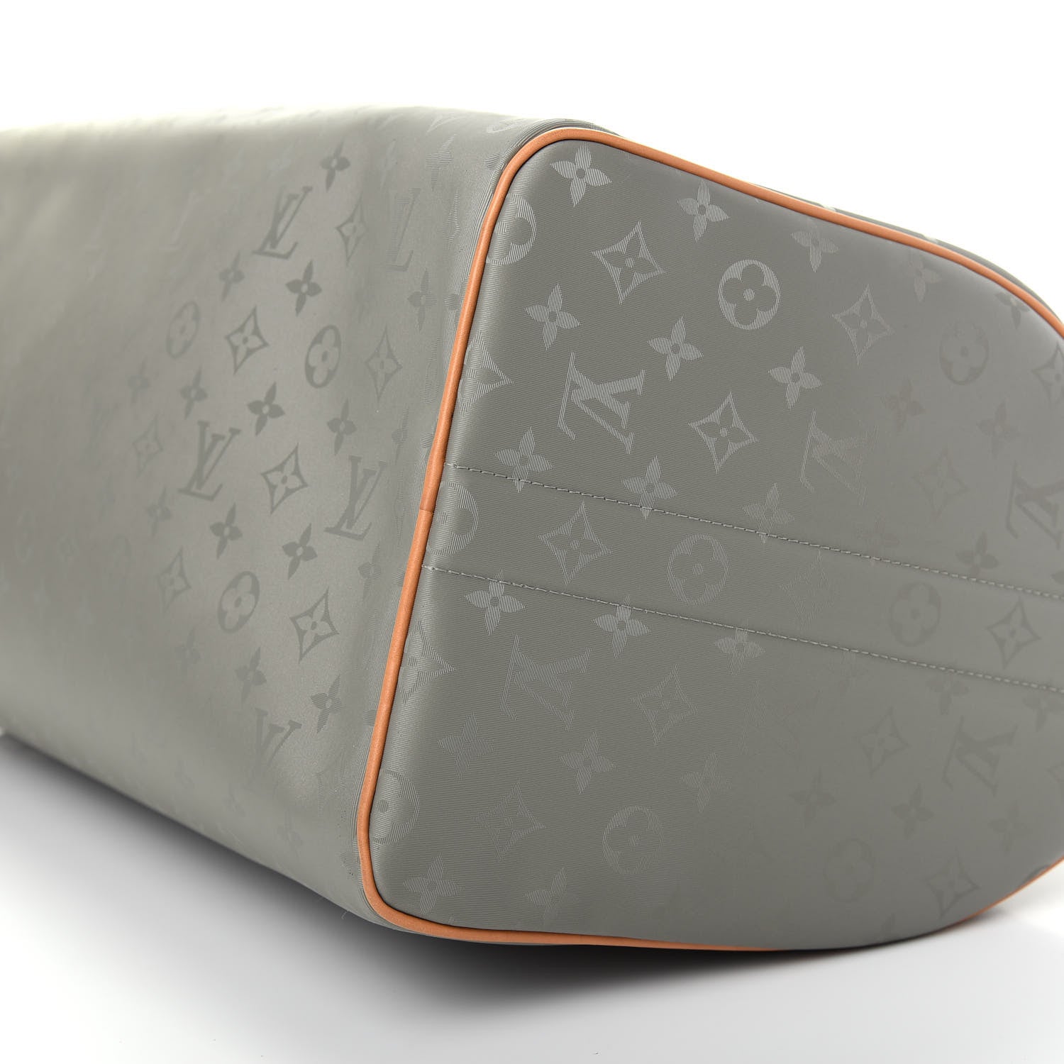 Louis Vuitton Monogram Titanium Keepall Bandouliere 50 6 of 9