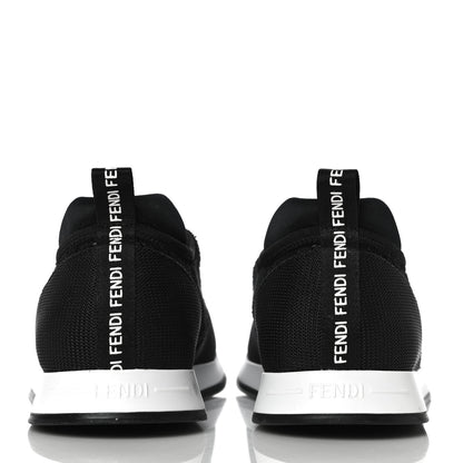 Fendi X SARAH COLEMAN Mesh FF Vertigo Runner Slip On Sneakers 36 Black 6 of 13