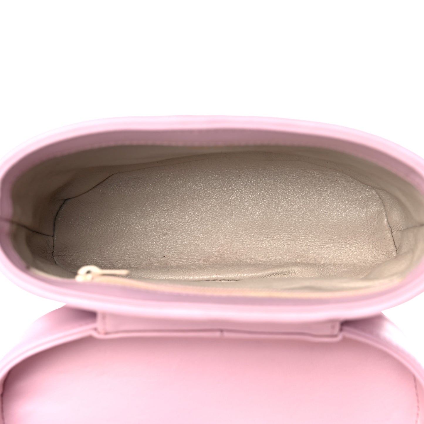 Lambskin Quilted Tassel Shoulder Bag Pink
