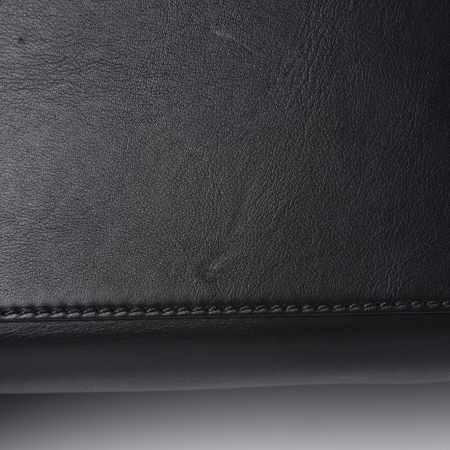 Smooth Calfskin Mini Luggage Black