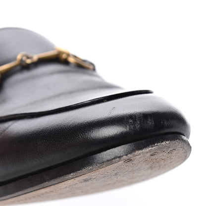 Gucci Lambskin Womens Brixton Horsebit Loafers 36 Black 13 of 14