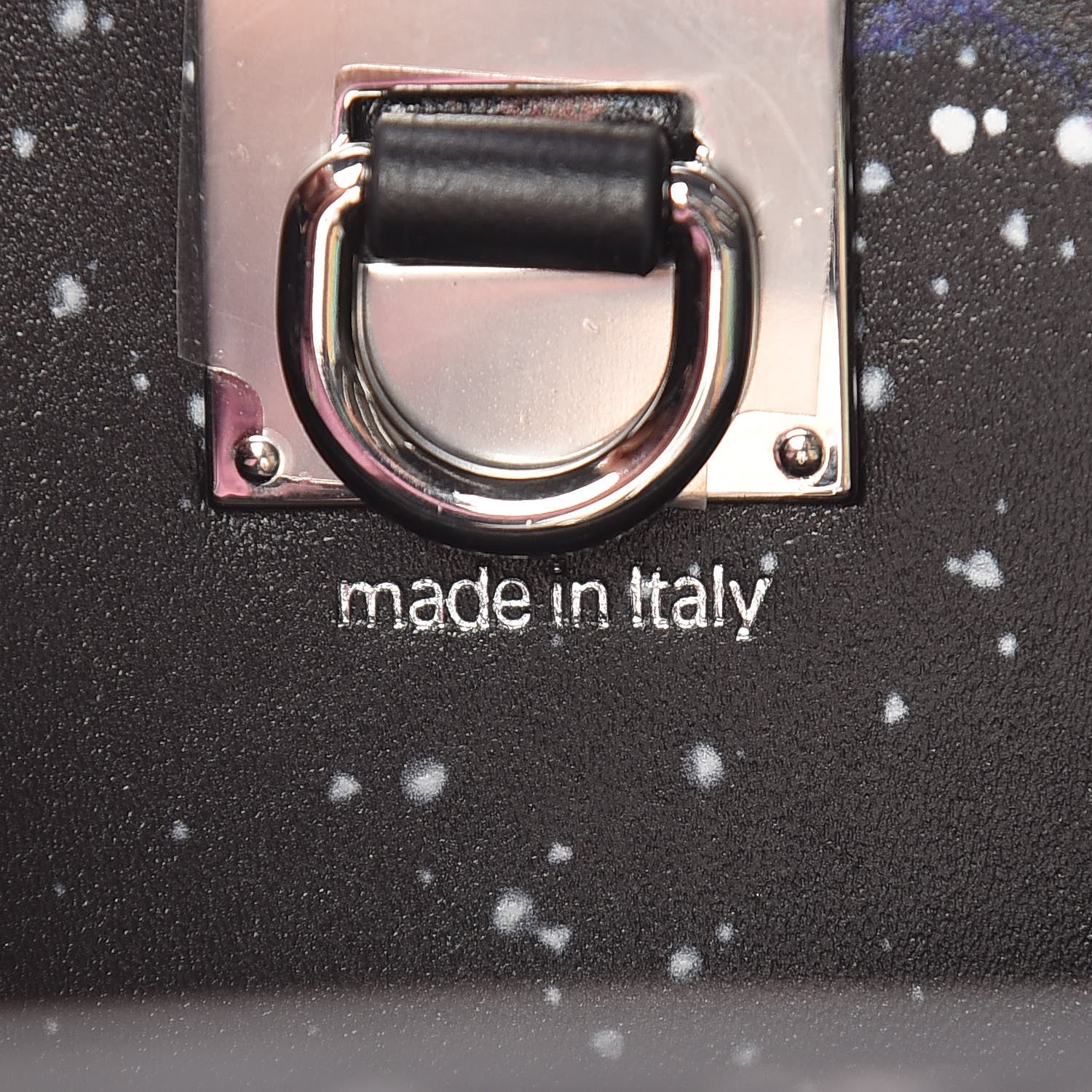 Louis Vuitton Calfskin Splash Pattern Mini City Steamer Black 7 of 9