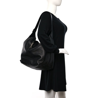 Gucci Soft Grained Calfskin Small Jackie 1961 Shoulder Bag Black 2 of 14