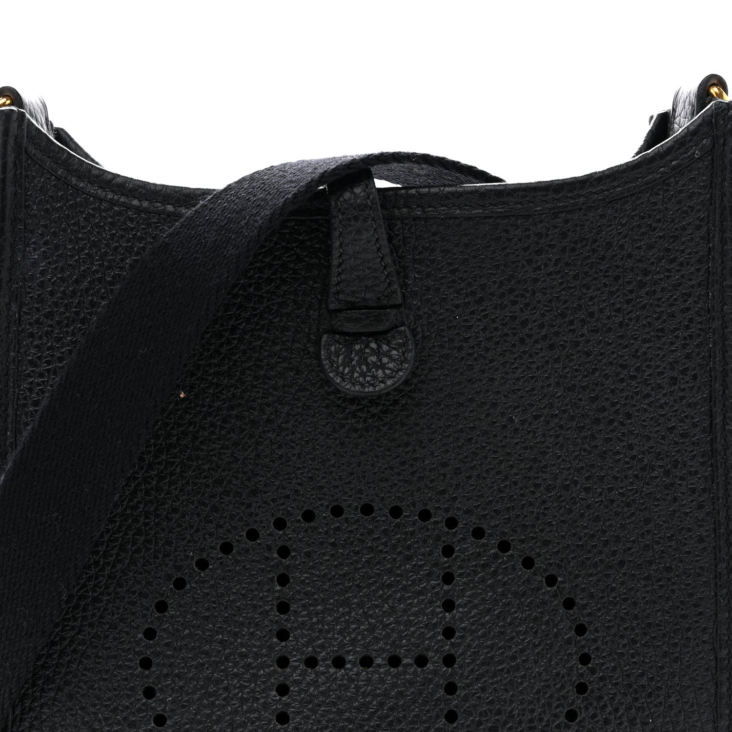 Hermes Taurillon Clemence Evelyne TPM Black 8 of 13