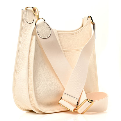 Hermes Taurillon Clemence Evelyne III PM Nata 3 of 11