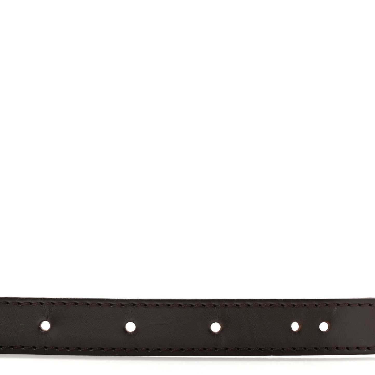 Calfskin Bandouliere Strap Extender Brown