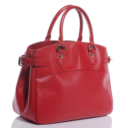 Louis Vuitton Epi Passy PM Red 3 of 7