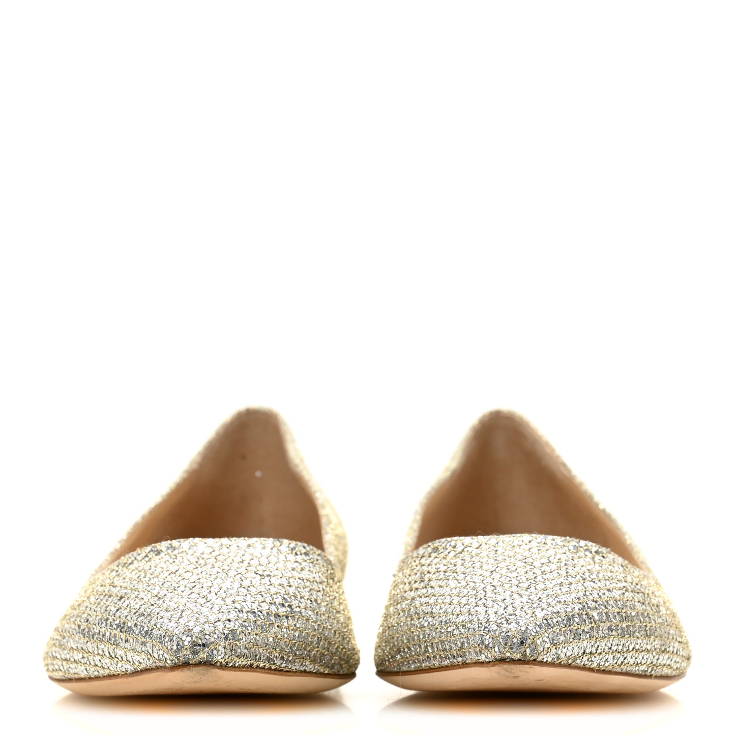 Glitter Romy Flats 39 Champagne