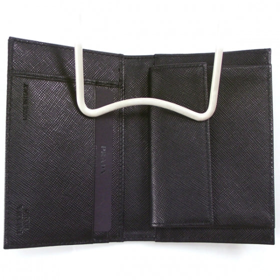 Nylon Wallet Card Holder Black