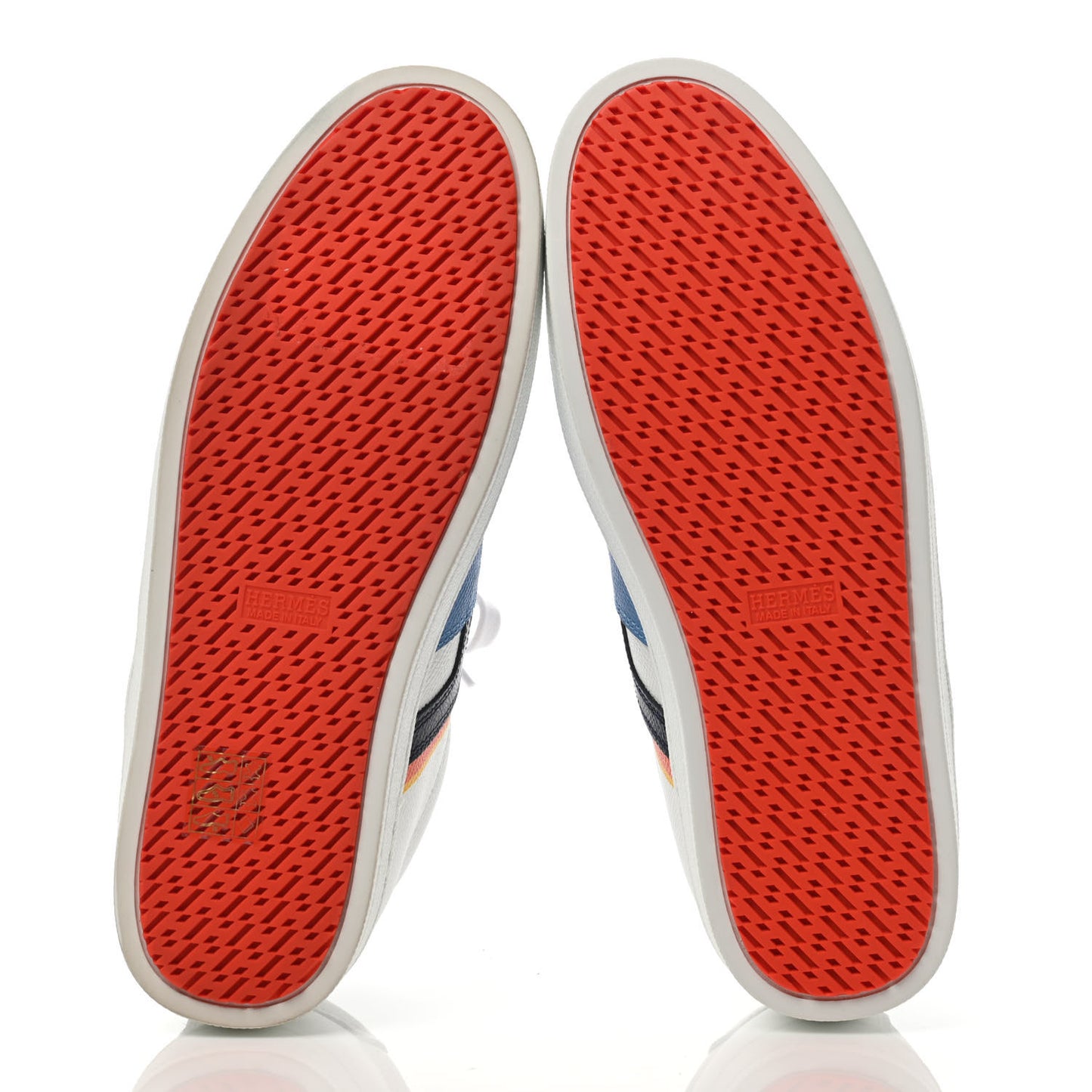 Epsom Boomerang Sneakers 37.5 Bleu Allure Multicolor