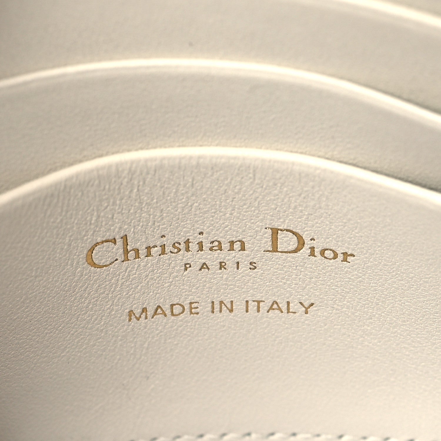 Christian Dior Supple Calfskin Cannage Caro Pouch with Chain Latte 6 of 9