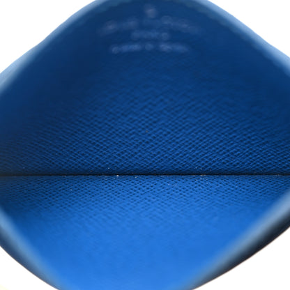 Louis Vuitton Damier Graphite Card Holder Blue 5 of 10