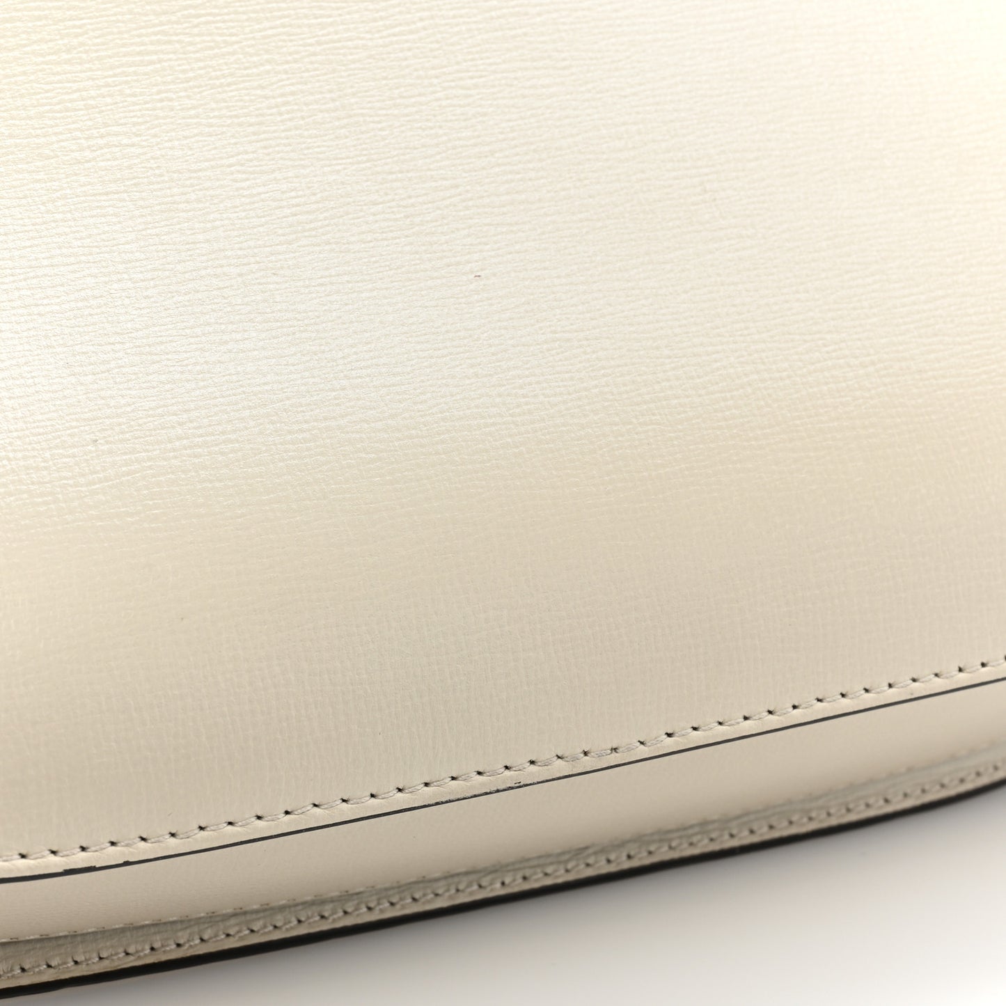 Azalea Calfskin Horsebit 1955 Shoulder Bag Mystic White
