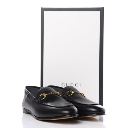Gucci Lambskin Womens Brixton Horsebit Loafers 38 Black 10 of 10